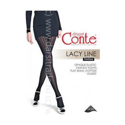 Колготки женские Fantasy Lacy Line Conte Дроп