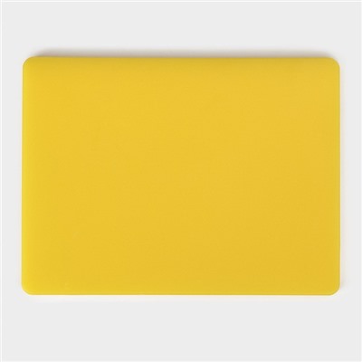 Доска профессиональная разделочная Hanna Knövell, 40×30×1.8 см, жёлтая