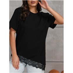 Футболка "Люкс" Черный женская