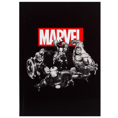 Ежедневник А5, 160 листов Marvel, «Мстители»