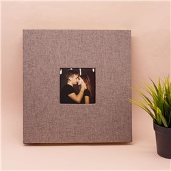 Фотоальбом с магнитными листами "Textile", dark grey
