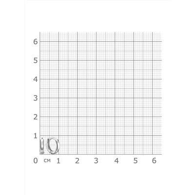 Серьги родированные серебро 925*