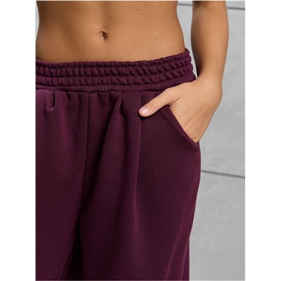 Брюки "Диагональ" Бордо  Детский