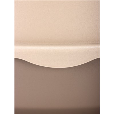 Лоток для кошек Фур-Мур 48×35.5 cм с высоким бортом + совок,Soft-touch, капучино