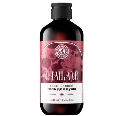 PLANETA ORGANICA Гель для душа "Смягчающий. Таиланд", 400 мл
