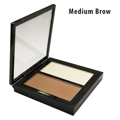 Пудра O.TWO.O Naked Black Gold Contour Duo Medium Brow №2 2*6 g