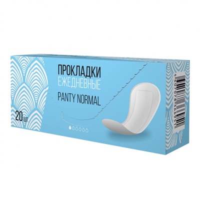 Прокладки ежедневные Panty Normal Эконом, 20 шт., Ежедневные прокладки Panty Normal Эконом, 20 шт.