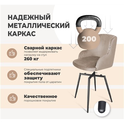 Обеденная группа SHT-DS241
                        онтарио / латте / черный муар / золото