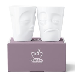 Набор кружек Kissing & Snooz, 350 мл, белый, 2 шт.