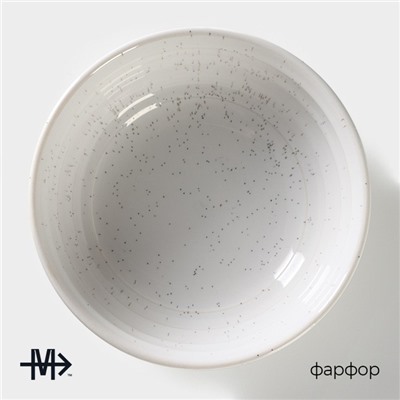 Салатник Magistro Urban, 600 мл, d=16 см, фарфор, белый