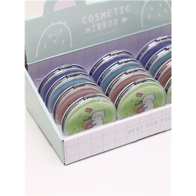 Набор зеркал «Сute kitten» шоу-бокс 12 шт. (4 цвета)