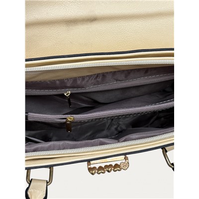 Сумка женская  комбинорованная