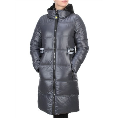 2193 DARK GREY Куртка зимняя женская AIKESDFRS (200 гр. холлофайбера)