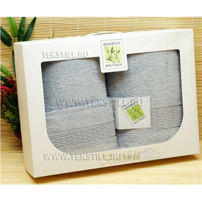 Набор Бамбуковых Полотенец 70x140 + 50x90 + 30x50 см. 3 шт/уп. BOUTIQUE - Belinda