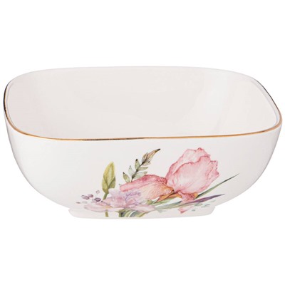 САЛАТНИК КВАДРАТНЫЙ LEFARD "IRISES" 15*5,5 СМ 500 МЛ (КОР=48ШТ.)