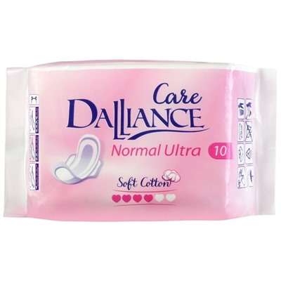 Прокладки гигиенические "DALLIANCE Care Normal Ultra" (10 шт.) (10326050)
