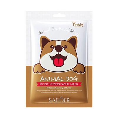Маска для лица SADOER Animal Fun Facial Mask