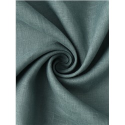 Комплект штор для кухни Этель Linen collection, 145×180 см - 2 шт., зелёный, 100% лён 170 г/м²