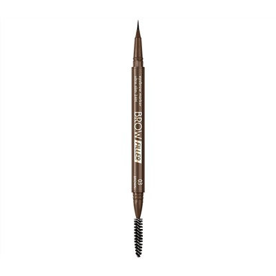 Маркер для бровей "BROW FILLER ultra slim 24H" тон: 03, brown (10327760)