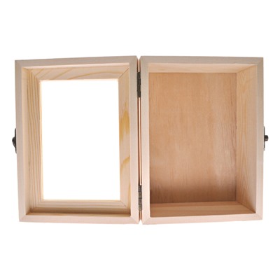 BOX024 Деревянная шкатулка, 16х12х8см