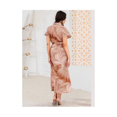 №5548 Платье домашнее "Pasadena" Mia-Amore Дроп х/б