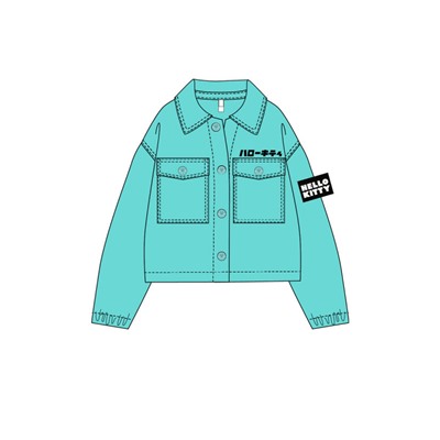 Куртка джинсовая для девочки