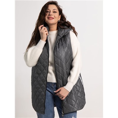 Жилет утепленный Фирменный стиль (графит) Б15320-18М