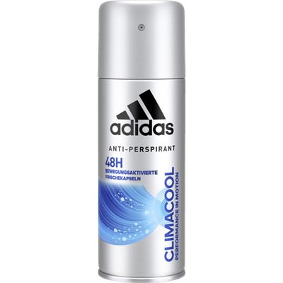adidas men Дезодорант-антиперспирант спрей для мужчин Climacool 48 часов, 150 мл