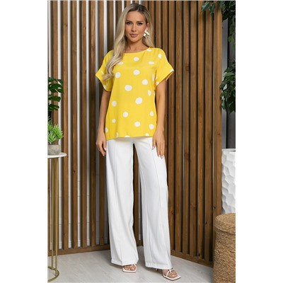 Блуза Любава (желтая) Б13150-41М