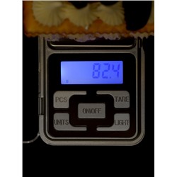 Весы Luazon LVU-01, портативные, электронные, до 500 г, серые