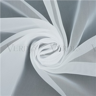 Вуаль однотонная белая 280см