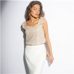 Топ из блестящей ткани, Зажигаю на вечеринке (сияние)