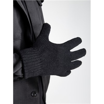 Мужские перчатки полушерсть 17п / Люкс (двойные)