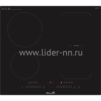 Варочная панель индукционная ELTRONIC (88-15) 4 конфорки (черная)