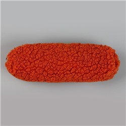 Школьный пенал мягкий, 20*8 см, коричневый цвет