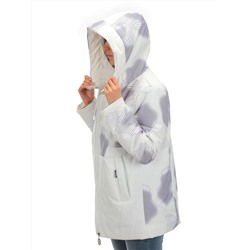 M8534 WHITE Куртка демисезонная женская (100 гр. синтепон) Maria