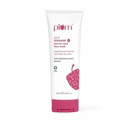 Средство для умывания с Овсом и Церамидом (100 мл), Oat & Ceramide 1% Barrier Care Face Wash, произв. Plum