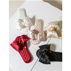 Тапочки «Блеск» белые