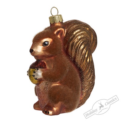 Белка пушистая (стекло) 7,5х5х10 см