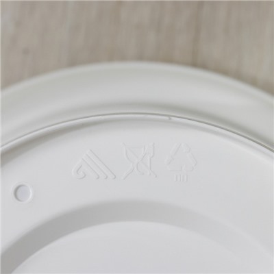 Горшок для цветов с поддоном «Альтернатива. Эконом», 10 л, пластиковый, белый