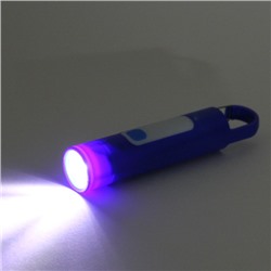 Фонарь ручной 4 режима 2LED, аккумуляторная батарея 800mAh USB 609