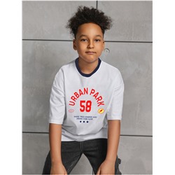 Футболка "Рико" белый Мальчик