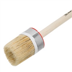 Кисть круглая, Профи №14 (50 мм) натуральная щетина, деревянная ручка MTX