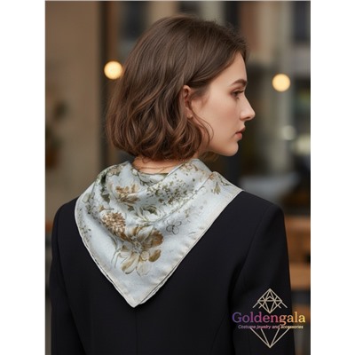 Платок из натурального шелка "Нежность прикосновения" Арт В1057/09