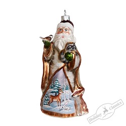 Дед Мороз "Лесная сказка" (стекло) 5,5х5х14,5 см