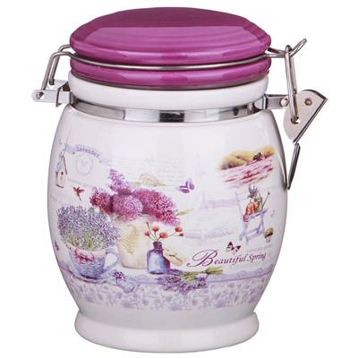 БАНКА AGNESS "ЛАВАНДОВАЯ ВЕСНА" 11,5*15 СМ 750 МЛ (КОР=24ШТ.)