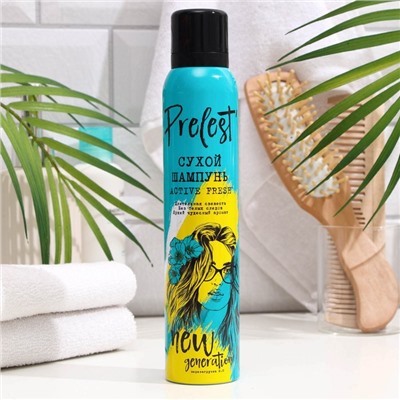 Сухой шампунь для волос «Прелесть Professional» new generation active fresh, 200 мл