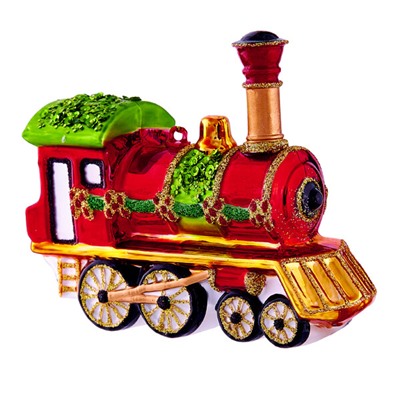 Паровозик "Путешествие в сказку" (стекло) 11,5х4х9,5 см