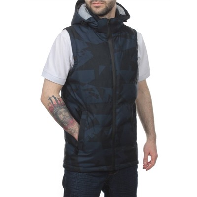 2122 DK. BLUE Жилет мужской (100 гр. синтепон)