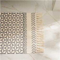 Коврик для дома SL Home Cotton, 60×90 см, бежевый